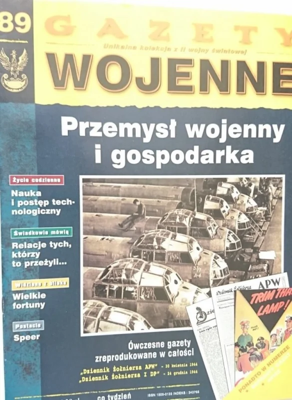GAZETY WOJENNE 89 PRZEMYSŁ WOJENNY I GOSPODARKA Oferta