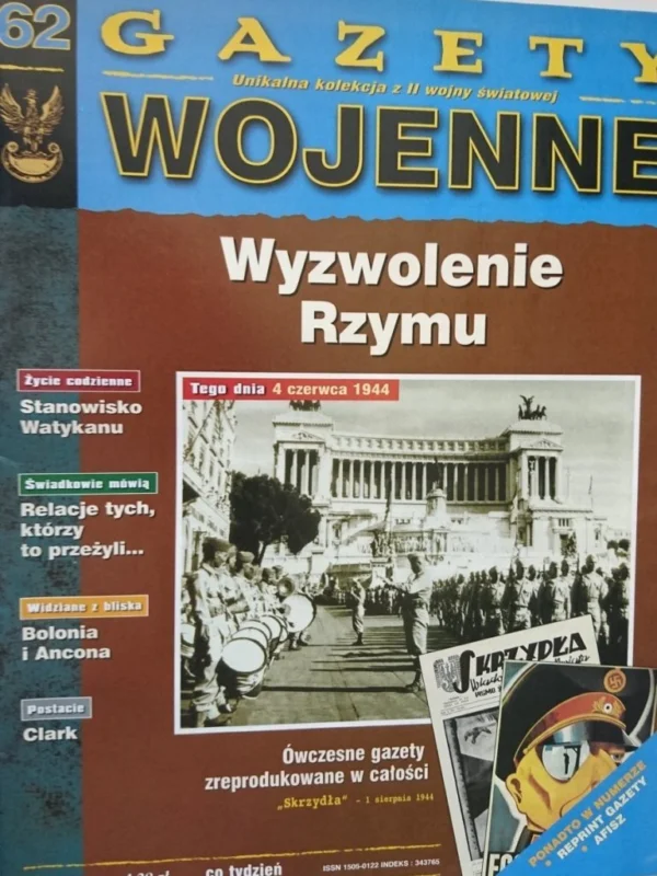 GAZETY WOJENNE 62 WYZWOLENIE RZYMU Sprawdź teraz