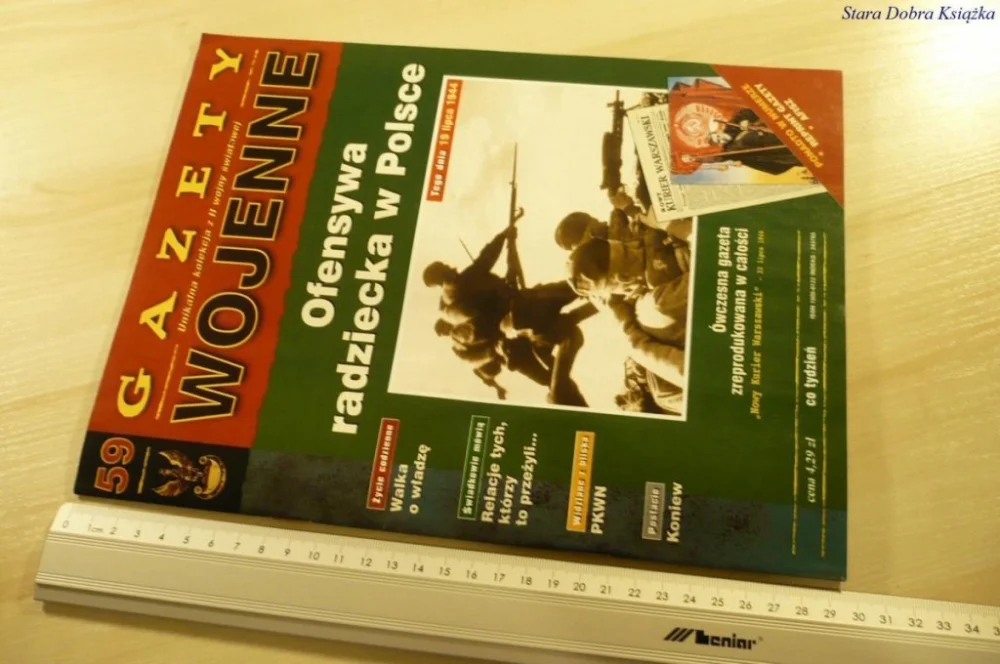 GAZETY WOJENNE 59 OFENSYWA RADZIECKA W POLSCE Zamów teraz