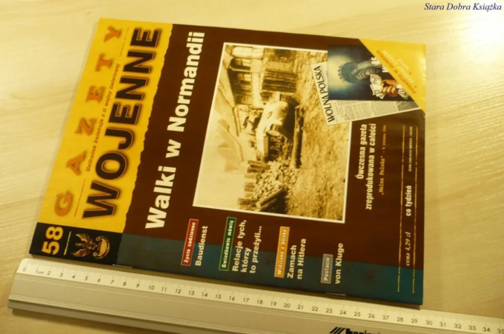 GAZETY WOJENNE 58 WALKI W NORMANDII Dostępne od ręki