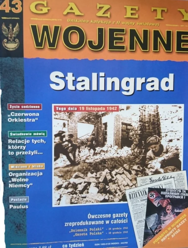 GAZETY WOJENNE 43 STALINGRAD Oferta