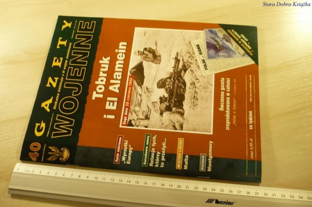 Tylko dziś GAZETY WOJENNE 40 TOBRUK I EL ALAMEIN