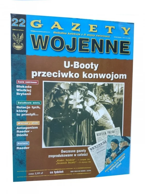 GAZETY WOJENNE 22 U-BOOTY PRZECIWKO KONWOJOM Ostatnia szansa