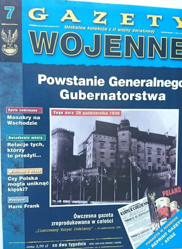 GAZETY WOJENNE 7 POWSTANIE GENERALNEGO GUBER. Ostatnie sztuki