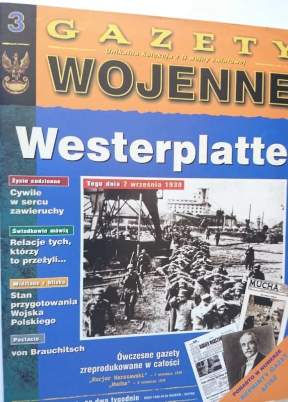 GAZETY WOJENNE 3 WERSTERPLATTE Oferta czasowa