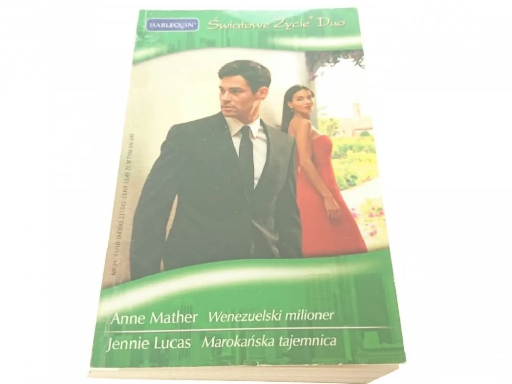 Cena promocyjna WENEZUELSKI MILIONER; MAROKAŃSKA TAJEMNICA (2010)