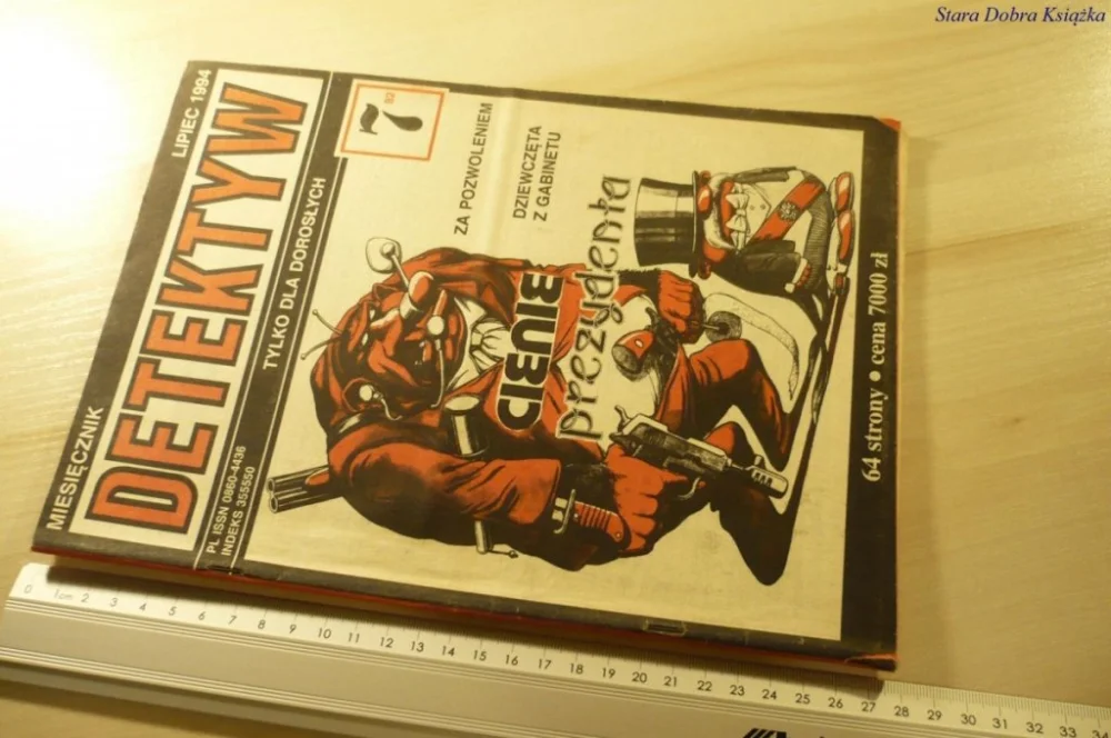 Okazja DETEKTYW 7 ZA POZWOLENIEM... LIPIEC 1994