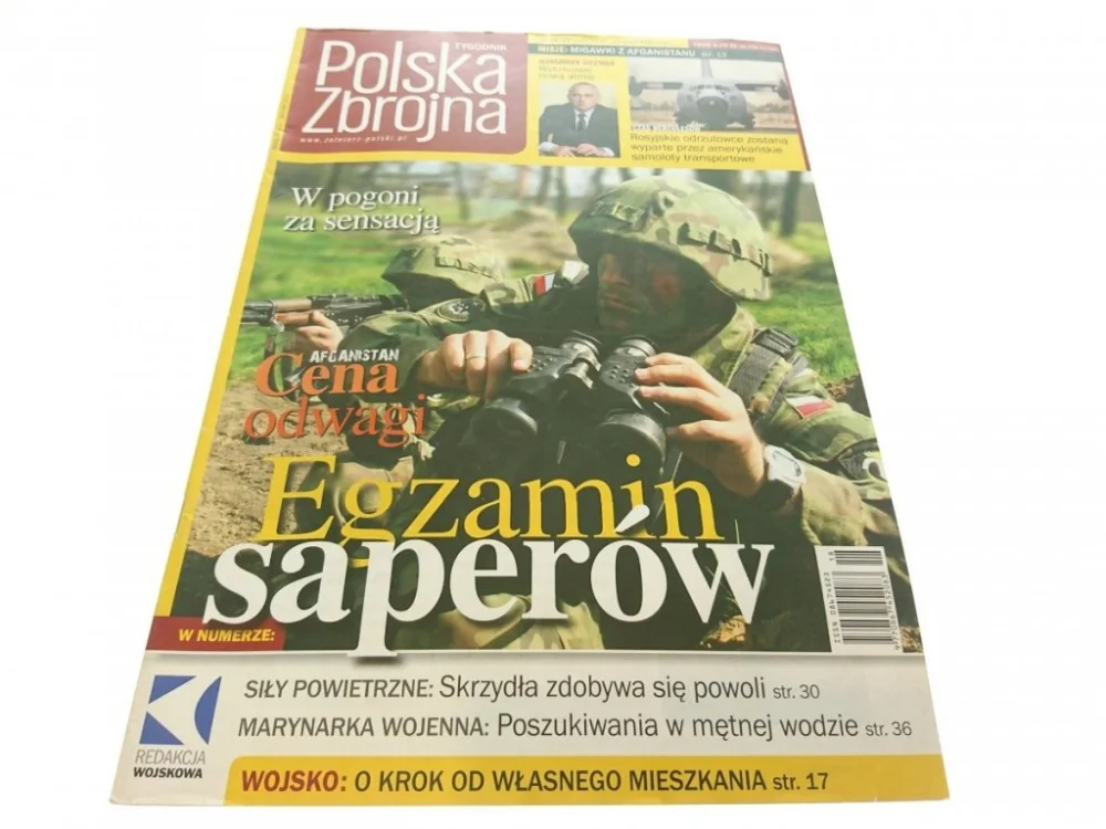 Darmowy zwrot POLSKA ZBROJNA NR 18/19 (536/537) 29 KWIETNIA 2007