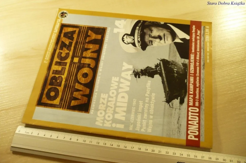 Promocja OBLICZA WOJNY 14 MORZE KORALOWE I MIDWAY (1998)
