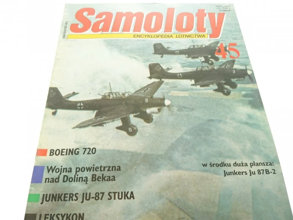 Łatwy zwrot SAMOLOTY. ENCYKLOPEDIA LOTNICTWA 45 (1999)
