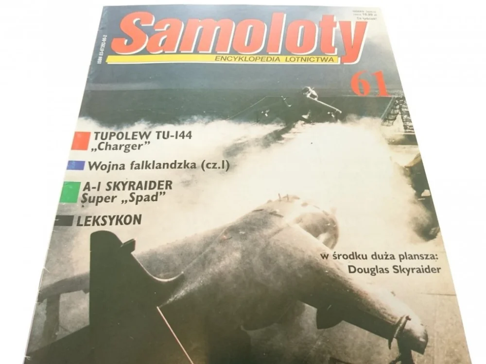 Wyjątkowa oferta SAMOLOTY. ENCYKLOPEDIA LOTNICTWA 61 (1999)
