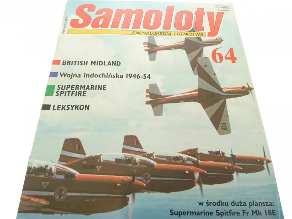Kup online SAMOLOTY. ENCYKLOPEDIA LOTNICTWA 64 (1999)