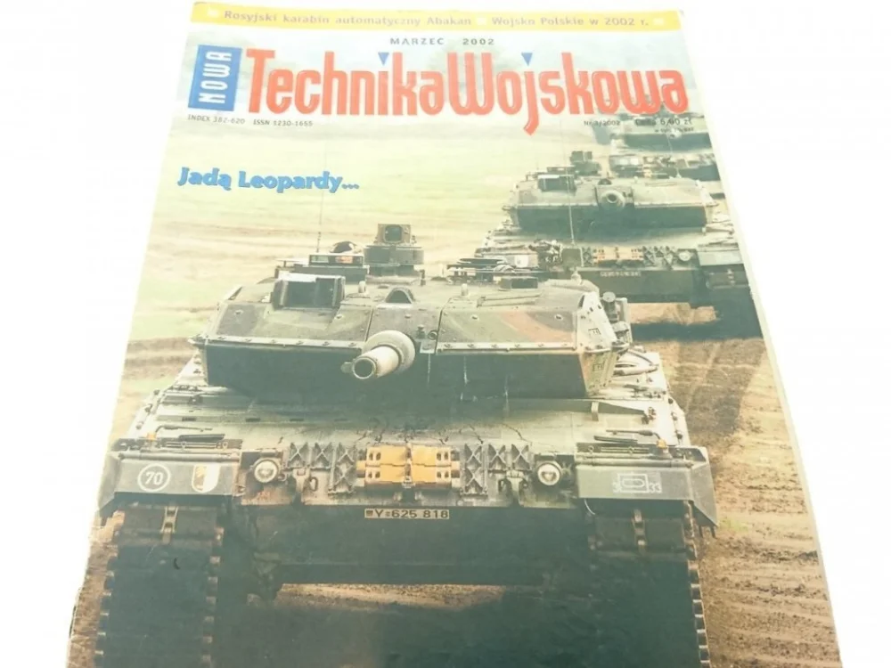 Dostępne od ręki NOWA TECHNIKA WOJSKOWA MARZEC NR 3/2002