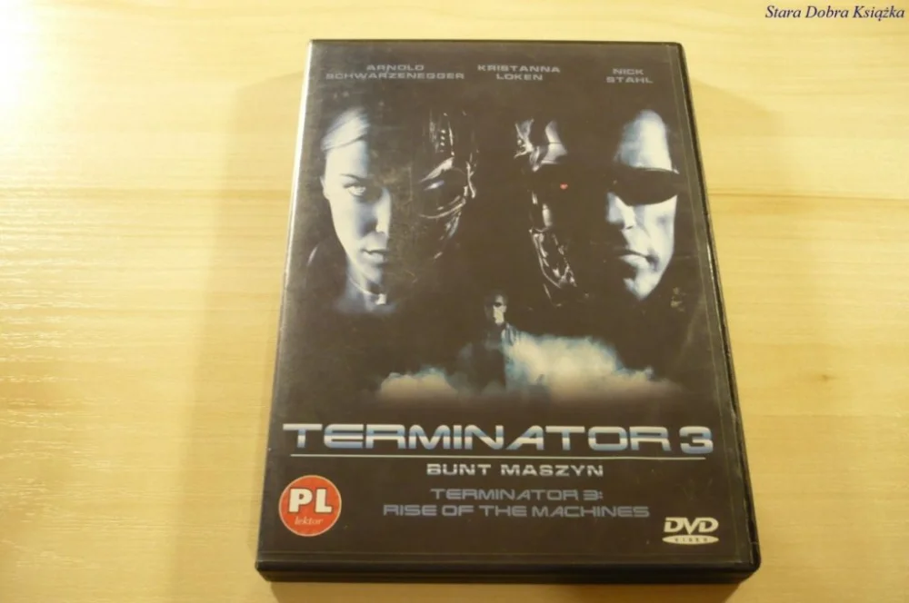 DVD. TERMINATOR 3 BUNT MASZYN. SCHWARZENEGGER Nowość