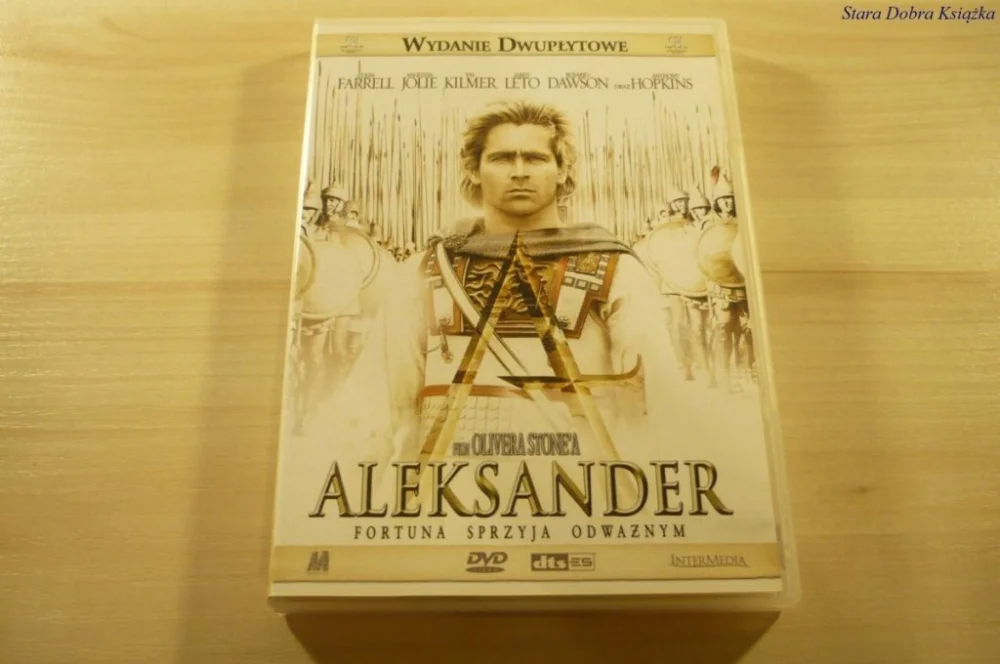 Bezpieczne zakupy DVD. ALEKSANDER. COLIN FARRELL. ANGELINA JOLIE