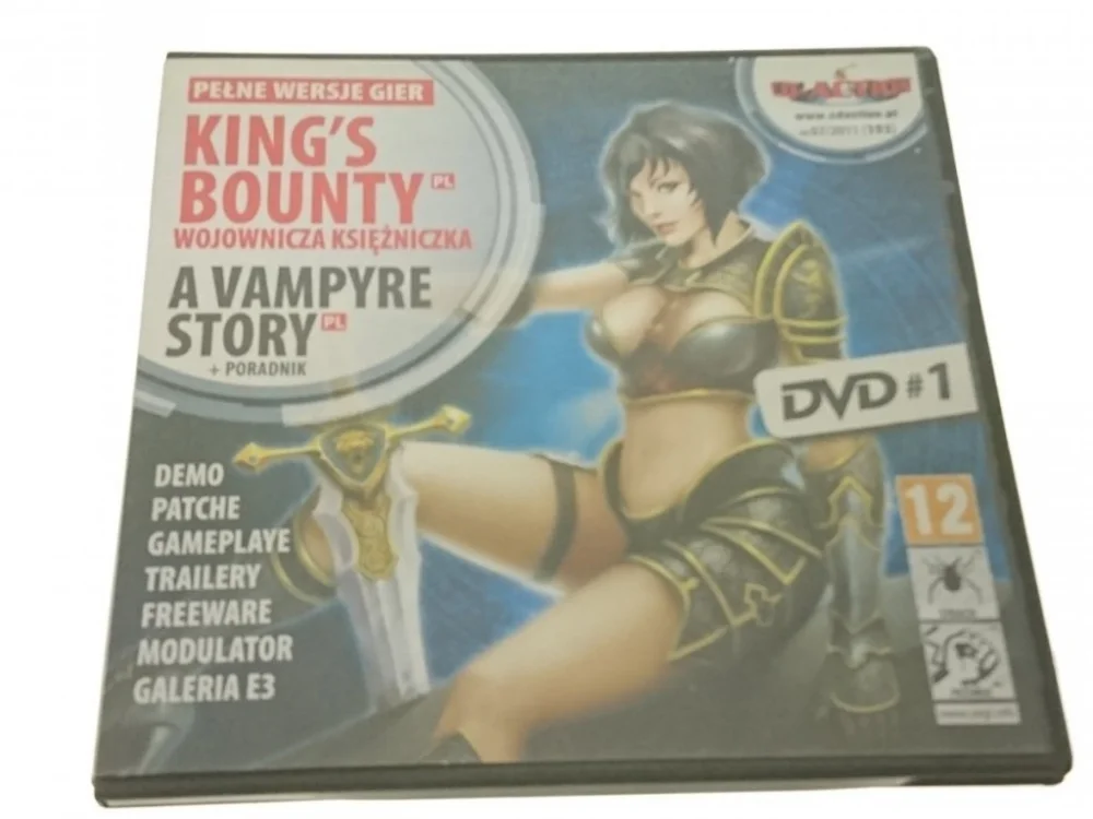 PC DVD #1 KING'S BOUNTY CD-ACTION 07/2011 Łatwy zwrot