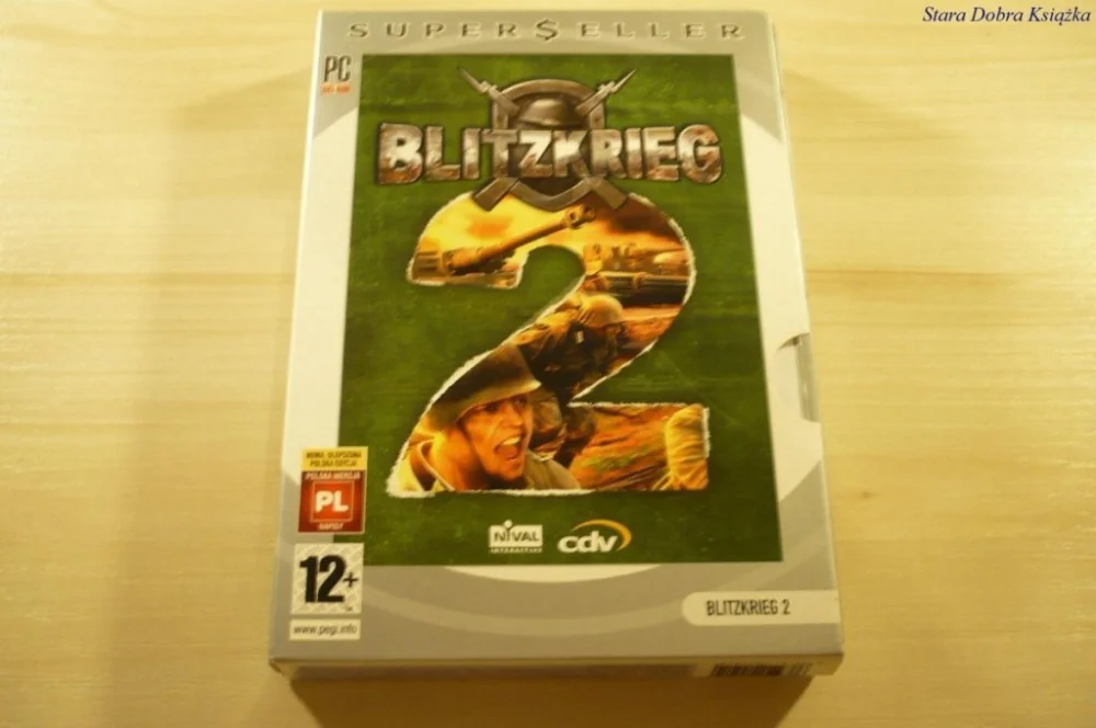 PC DVD BLITZKRIEG 2 + PŁYTA CD Z DODATKAMI ITP Nowy