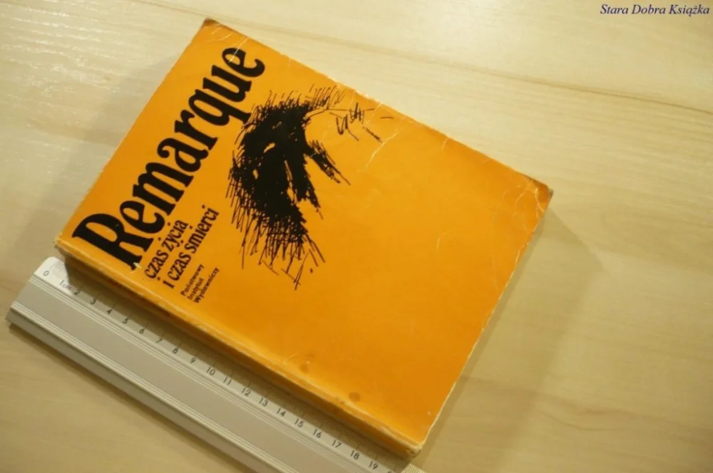 CZAS ŻYCIA I ŚMIERCI - Remarque (1975) Okazja