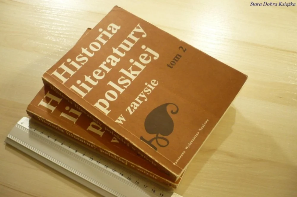 Nowość HISTORIA LITERATURY POLSKIEJ W ZARYSIE TOM 1 i 2