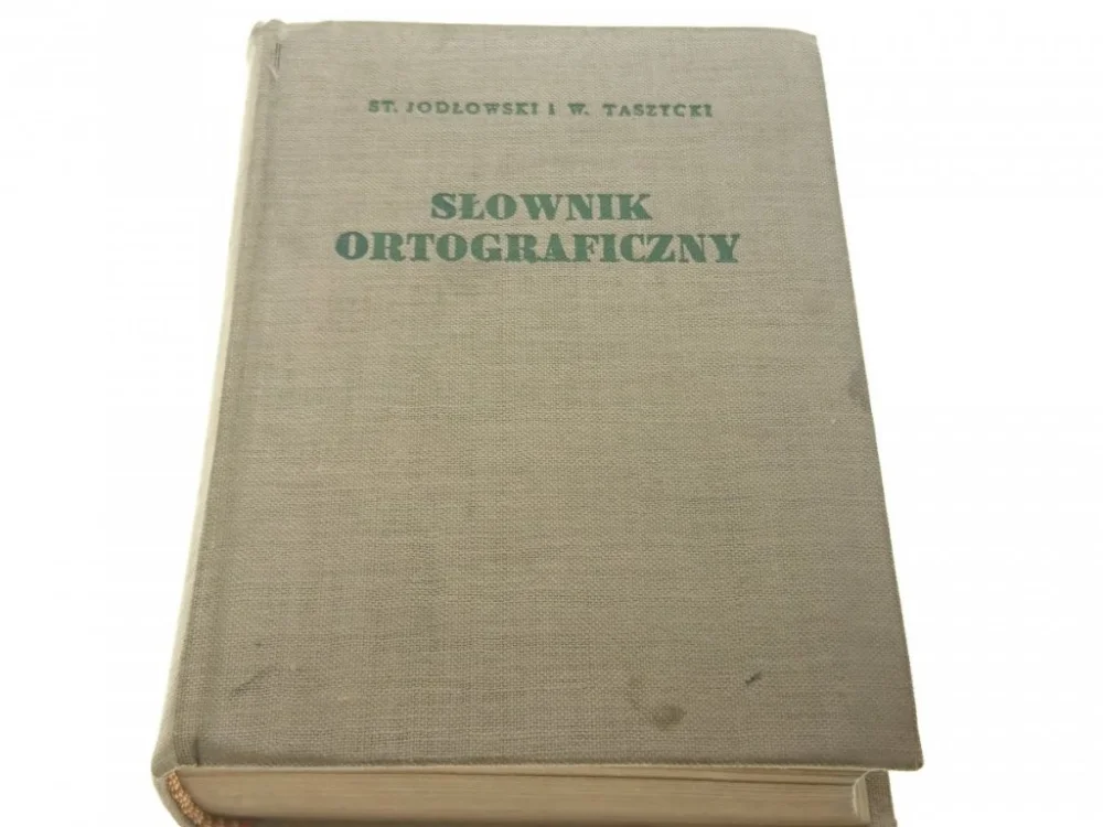 SŁOWNIK ORTOGRAFICZNY - Jodłowski (1958) Hit cenowy
