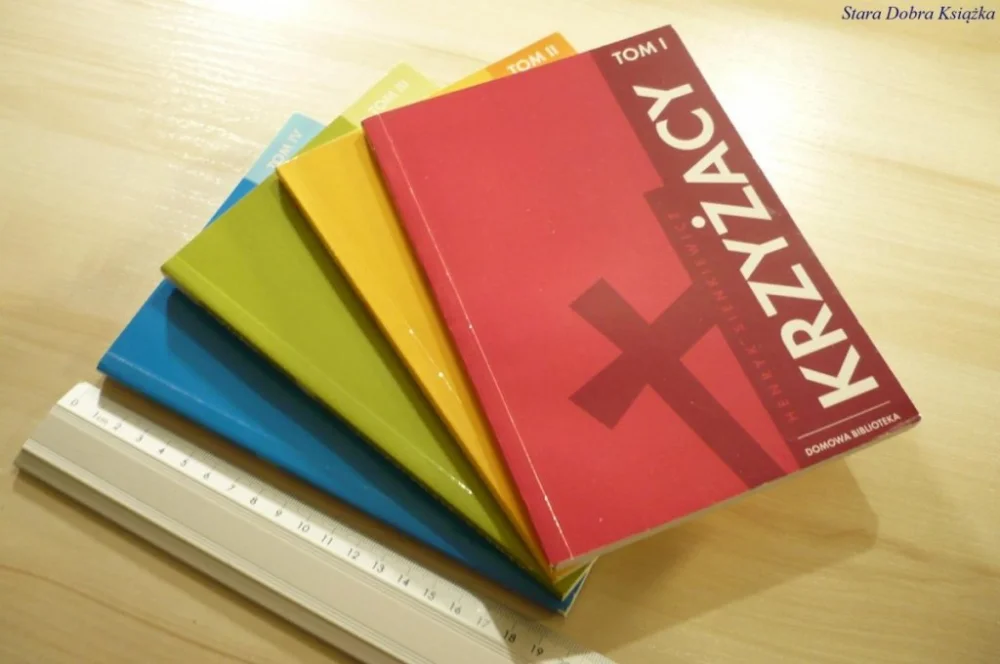 Promocja KRZYŻACY TOMY OD I DO IV - Sienkiewicz (2007)