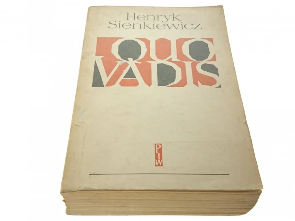 QUO VADIS - Henryk Sienkiewicz (1983) Hit cenowy