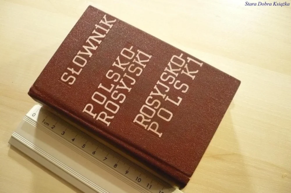 Kup online SŁOWNIK POLSKO-ROSYJSKI ROSYJSKO-POLSKI (1972)