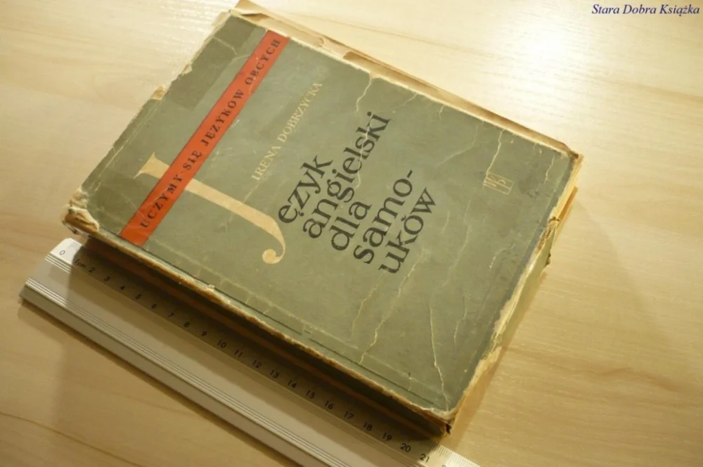 Nowość JĘZYK ANGIELSKI DLA SAMOUKÓW - Dobrzycka (1960)