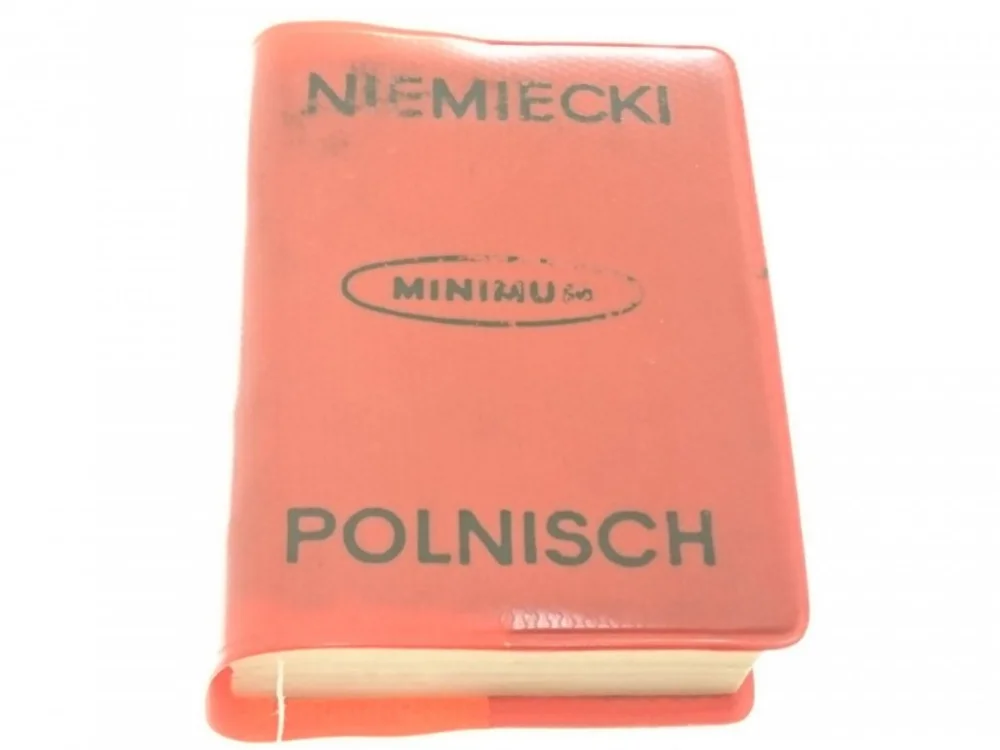 SŁOWNIK MINIMUM NIEMIECKO-POSKI POLSKO-NIEMIECKI Najlepsza cena