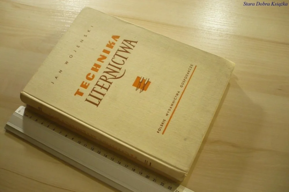 TECHNIKA LITERNICTWA - Jan Wojeński (1957) Bezpieczna płatność