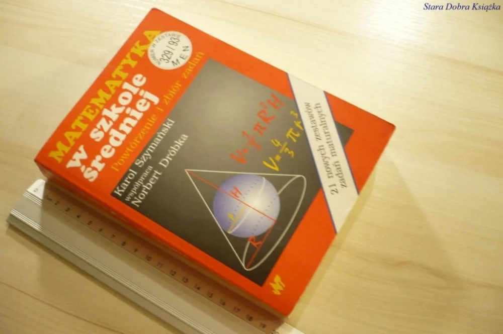 MATEMATYKA W SZKOLE ŚREDNIEJ - Szymański (1995) Zniżka