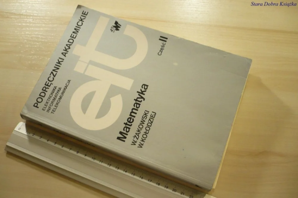 Oferta PODRĘCZNIKI AKADEMICKIE. MATEMATYKA II (1994)