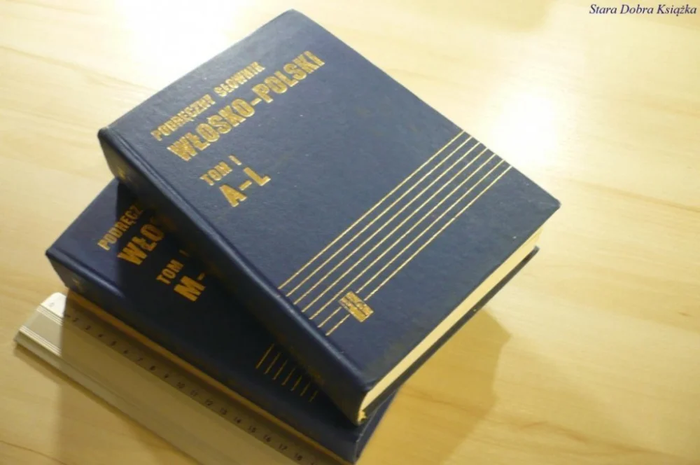 PODRĘCZNY SŁOWNK WŁOSKO-POLSKI TOM I i II (1986) Okazja