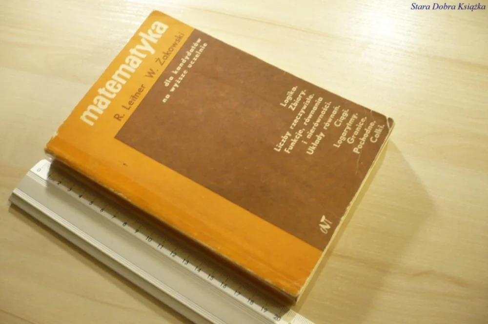 Hit cenowy MATEMATYKA DLA KANDYDATÓW... - R. Leitner (1975)