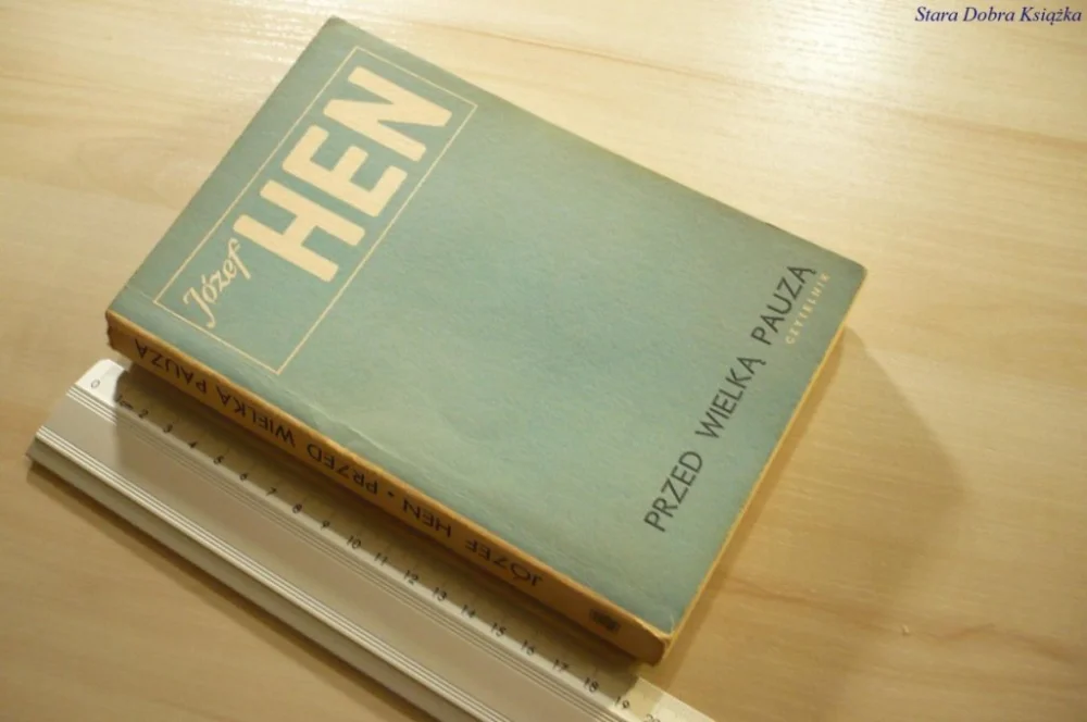 PRZED WIELKĄ PAUZĄ - Józef Hen (1966) Hit sprzedaży