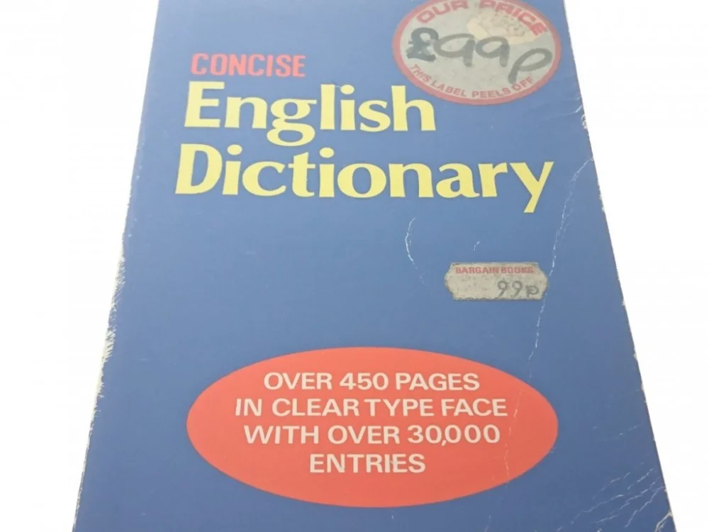 CONCISE ENGLISH DICTIONARY - Patterson (1990) Zamów dziś
