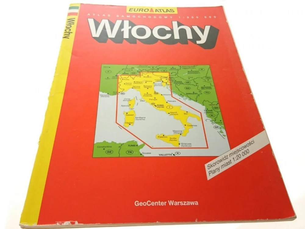 Super okazja WŁOCHY. ATLAS SAMOCHODOWY 1 : 300 000