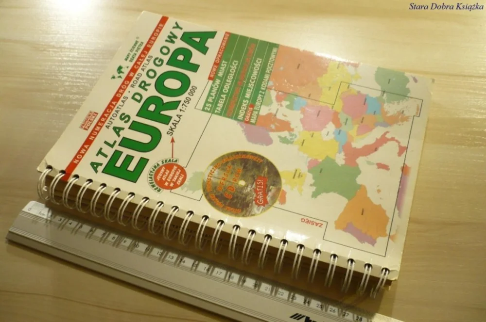 ATLAS DROGOWY EUROPY 1 : 750 000 Wysoka jakość