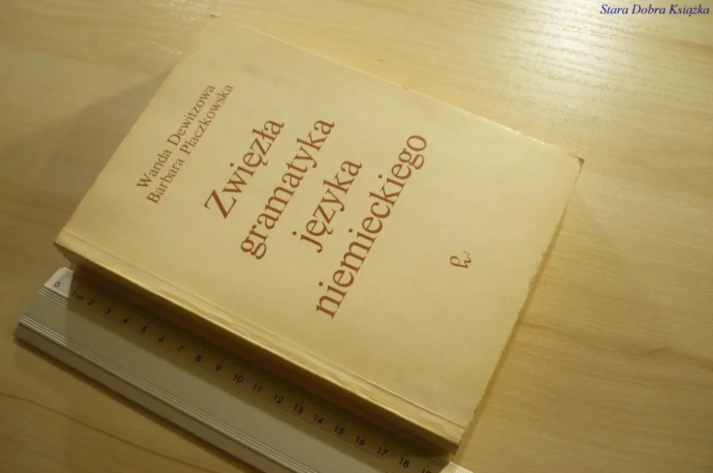 Kup teraz ZWIĘZŁA GRAMATYKA JĘZYKA NIEMIECKIEGO - Dewitzowa