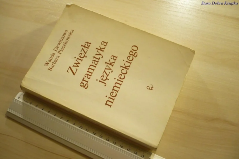 ZWIĘZŁA GRAMATYKA JĘZYKA NIEMIECKIEGO - Dewitzowa Hit sprzedaży