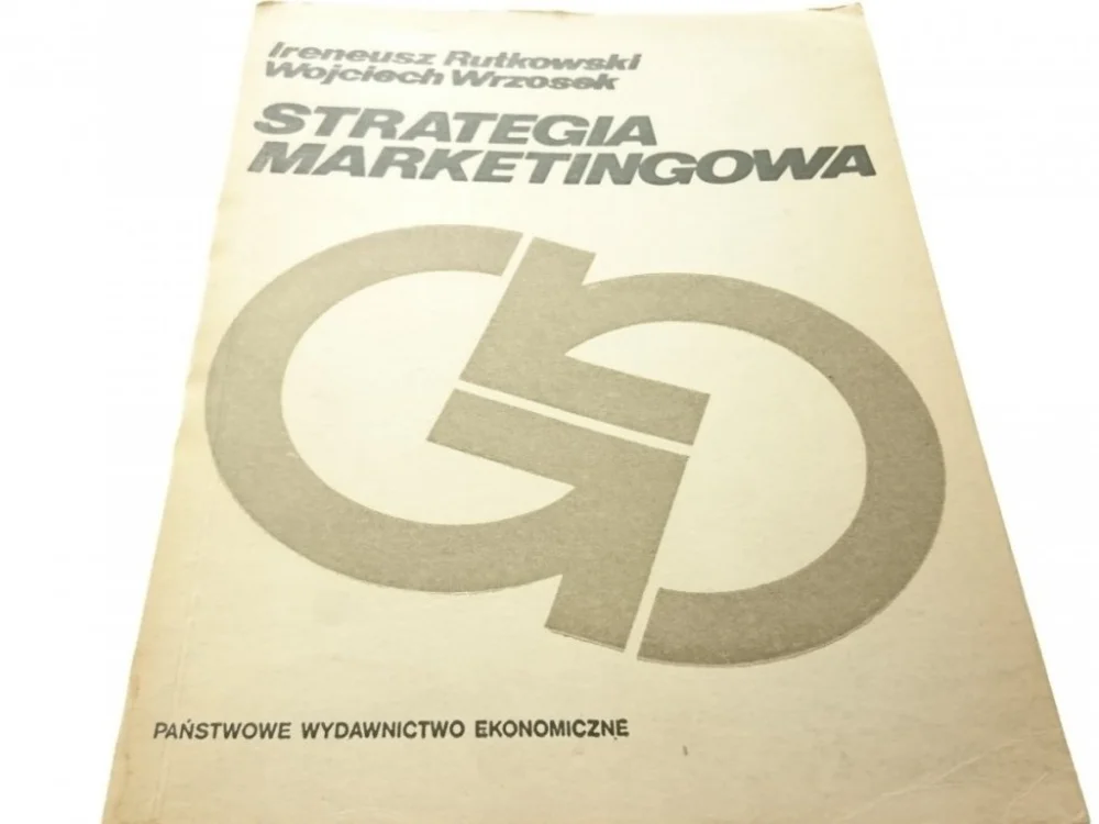 Nowość STRATEGIA MARKETINGOWA - Rutkowski (1985)