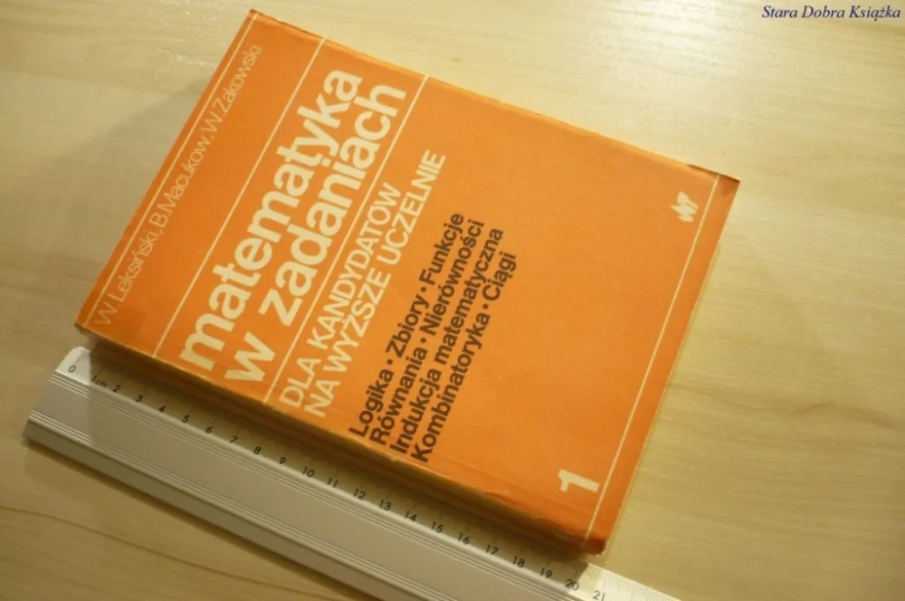 Popularny MATEMATYKA W ZADANIACH 1 - Leksiński (1987)