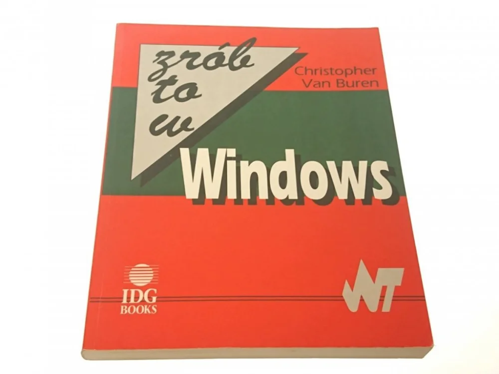 ZRÓB TO W WINDOWS - Christopher Van Buren (1993) Obniżka ceny