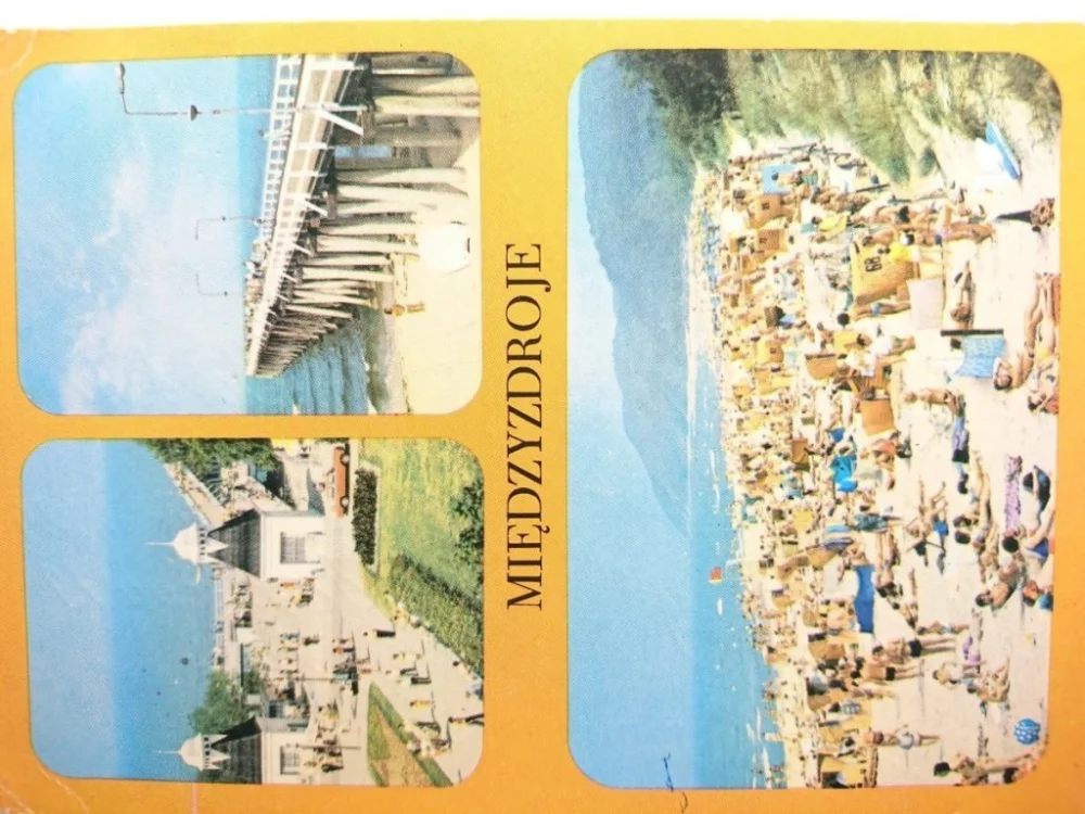 MIĘDZYZDROJE. MOLO PLAŻA W GŁĘBI...FOT. RACZKOWSKI Dodaj do koszyka