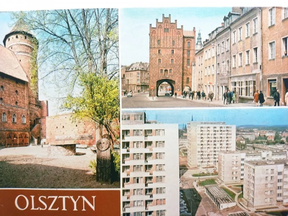 Popularny OLSZTYN. ZAMEK - FRAGMENT... FOT. P. KRASSOWSKI