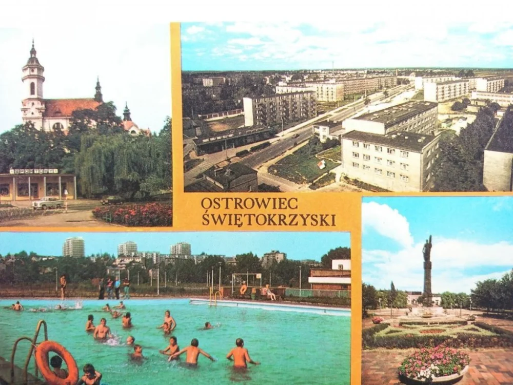 OSTROWIEC ŚWIĘTOKRZYSKI. KOŚCIÓŁ...FOT. KRASSOWSKI Szybka dostawa