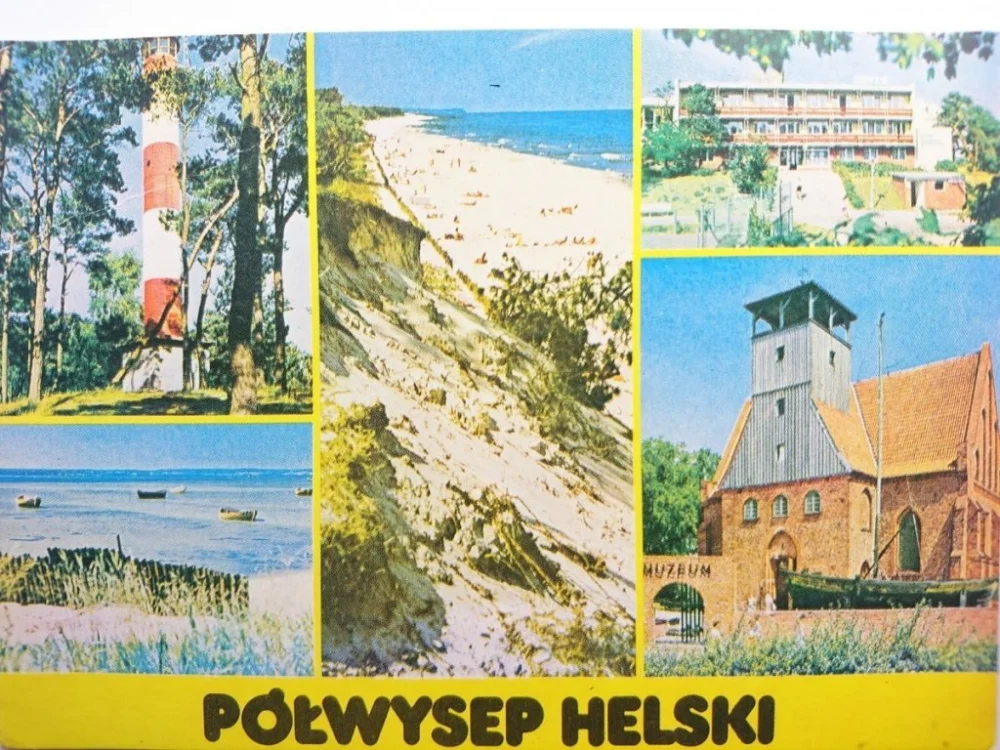 Łatwy zwrot PÓŁWYSEP HELSKI. JASTARNIA - LATARNIA FOT SUROWIEC