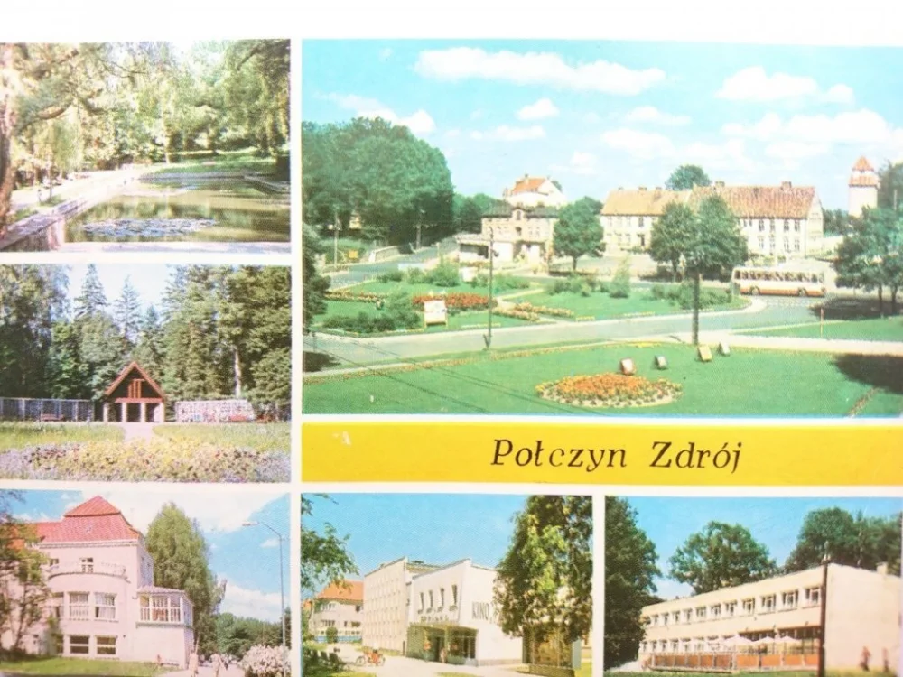 Darmowy zwrot POŁCZYN ZDRÓJ. PLAC TYSIĄCLECIA... FOT. RACZKOWSKI