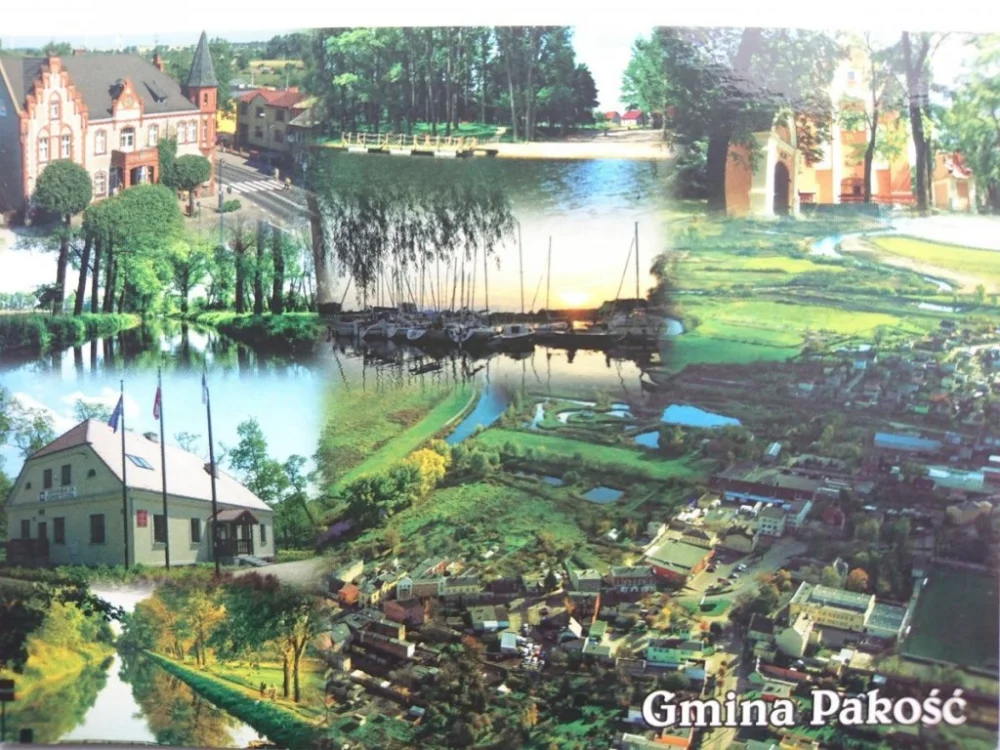 GMINA PAKOŚĆ. POCZTÓWKA Ograniczona ilość