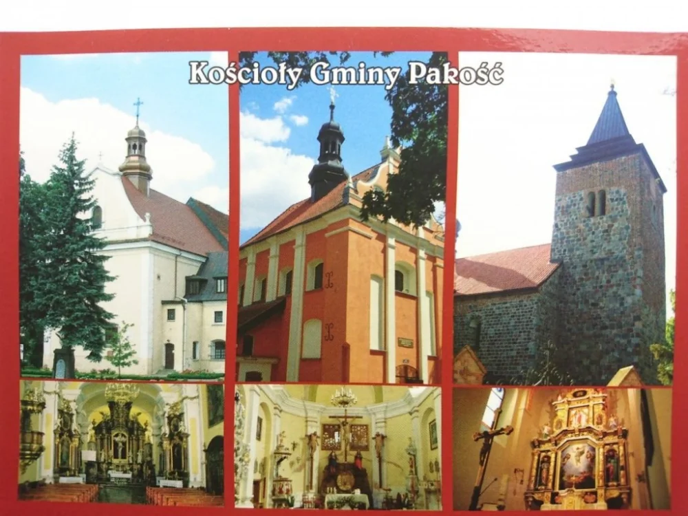 KOŚCIOŁY GMINY PAKOŚĆ Popularny